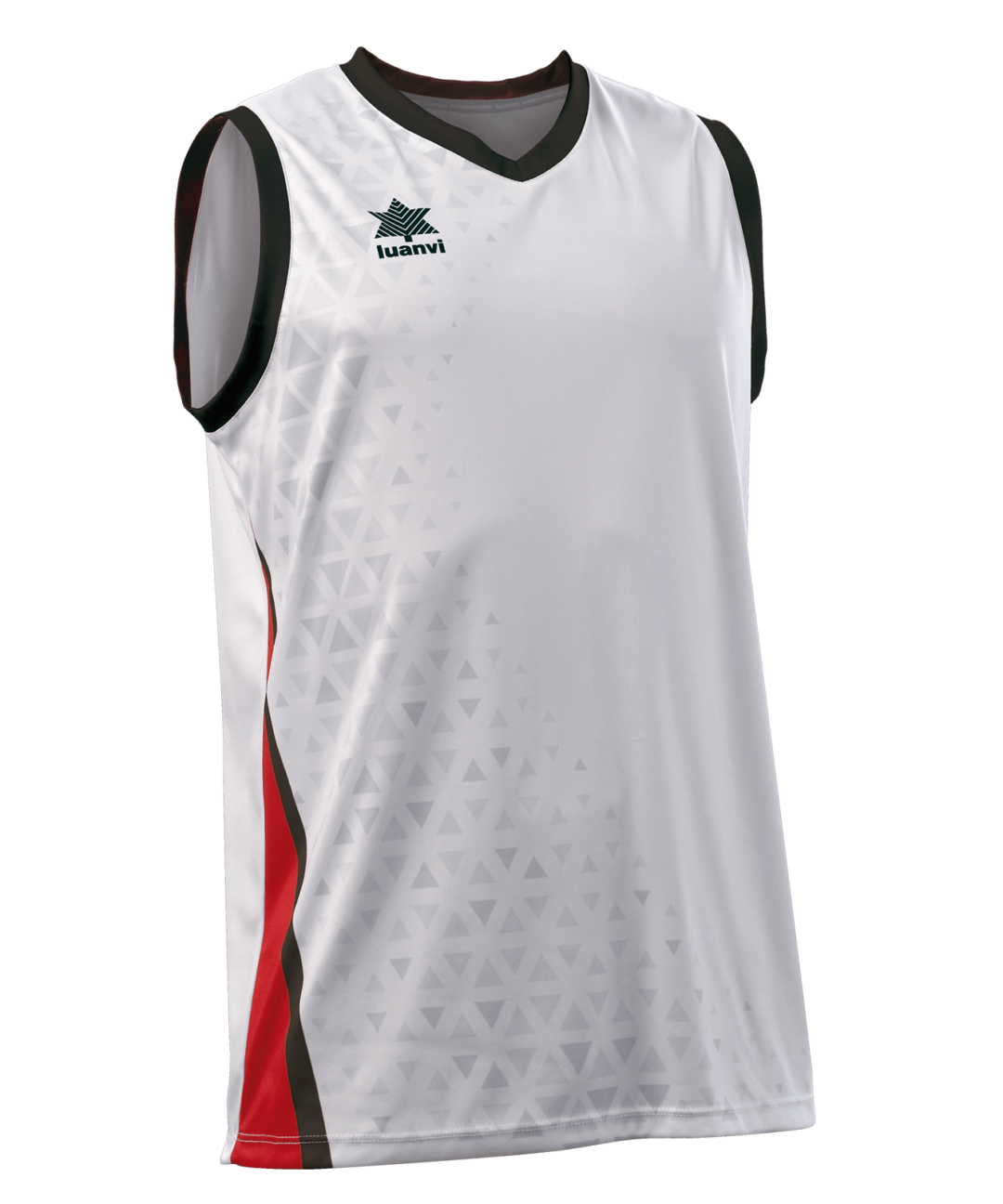 Basket Shirt Cardiff White-Red