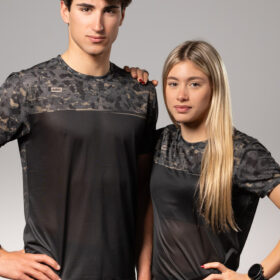 TECHNICAL T-SHIRT ARMY BLACK