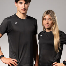 TECHNICAL T-SHIRT RAW BLACK