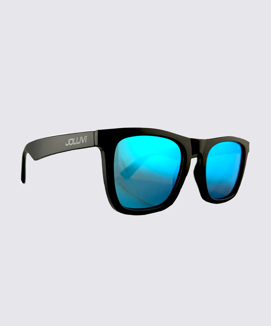HAWK MR SUNGLASSES BLACK/BLUE INK